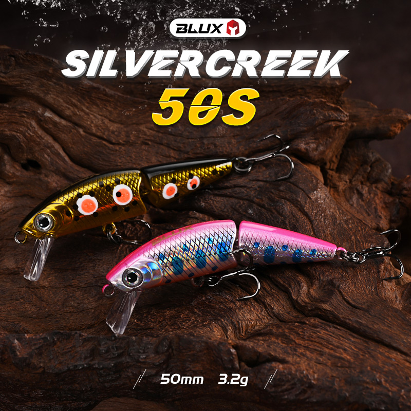 BLUX DR. Minnow Joint 50S Swim - Fishing Lure Popper 评论和价格
