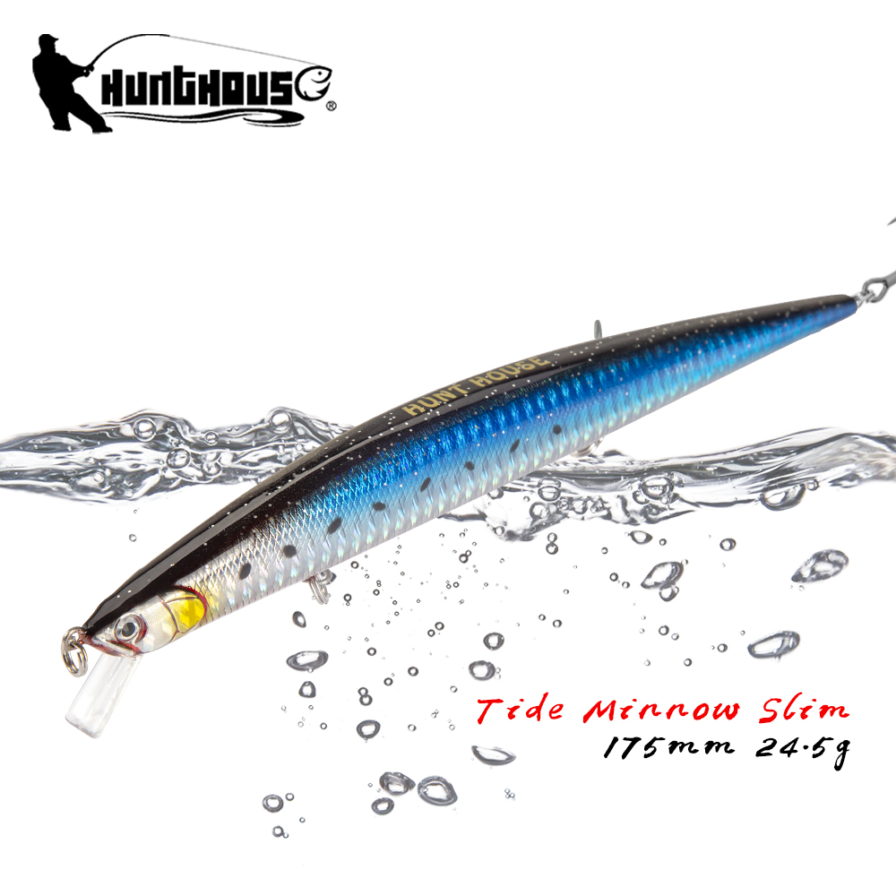 Hunthouse Tide Slim Minnow 175 - Fishing Lure Topwater 评论和价格