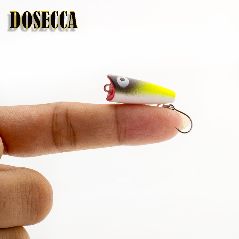 1PCS 2.5cm 1.5g  Topwater Bait - Fishing Lure Popper 评论和价格