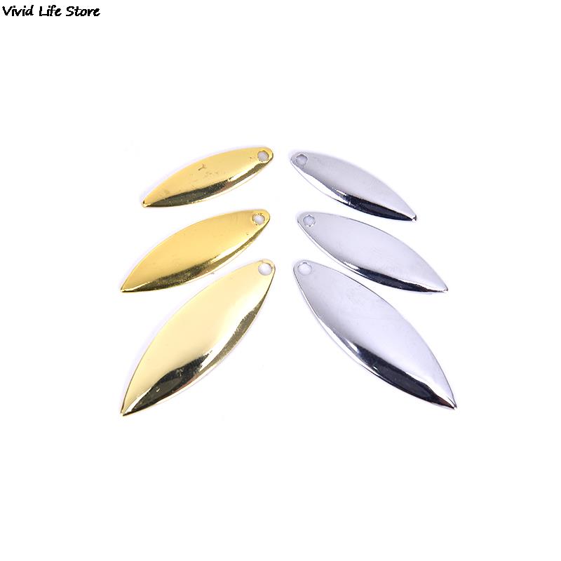 50pcs 45g/50g/75g Metal Willow - Fishing Lure Blade Bait 评论和价格