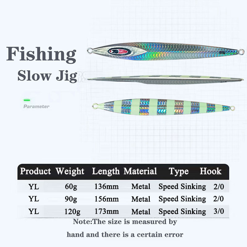 Long Blade Pesca Fast Jig Vert - Fishing Lure Blade Bait 评论和价格