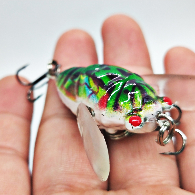 1PCS Pesca Bionic Insect Poppe - Fishing Lure Popper 评论和价格