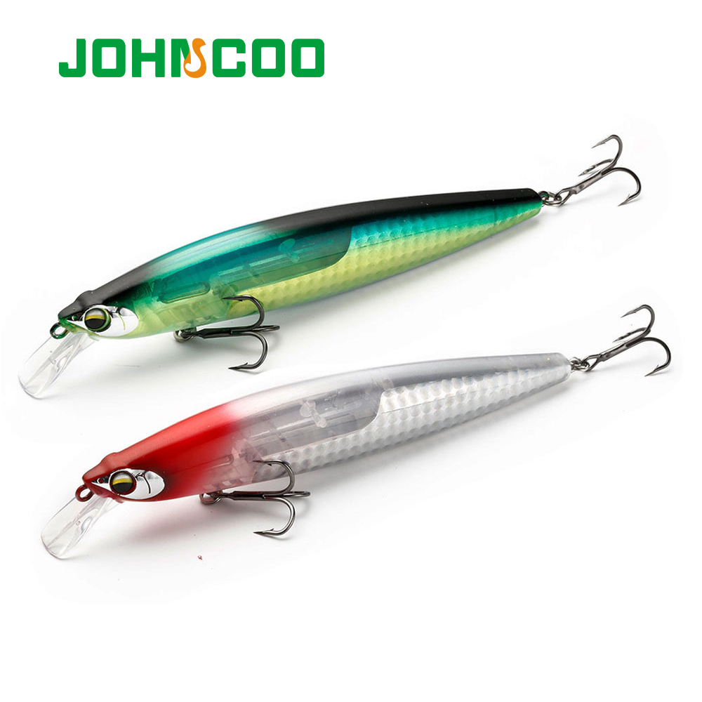JOHNCOO Floating Minnow 130mm  - Fishing Lure Blade Bait 评论和价格