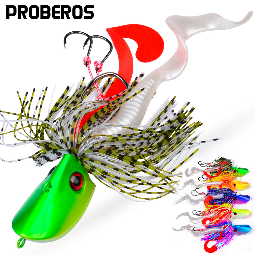 Proberos Wobbler Blackfish Bas - Fishing Lure Blade Bait 评论和价格